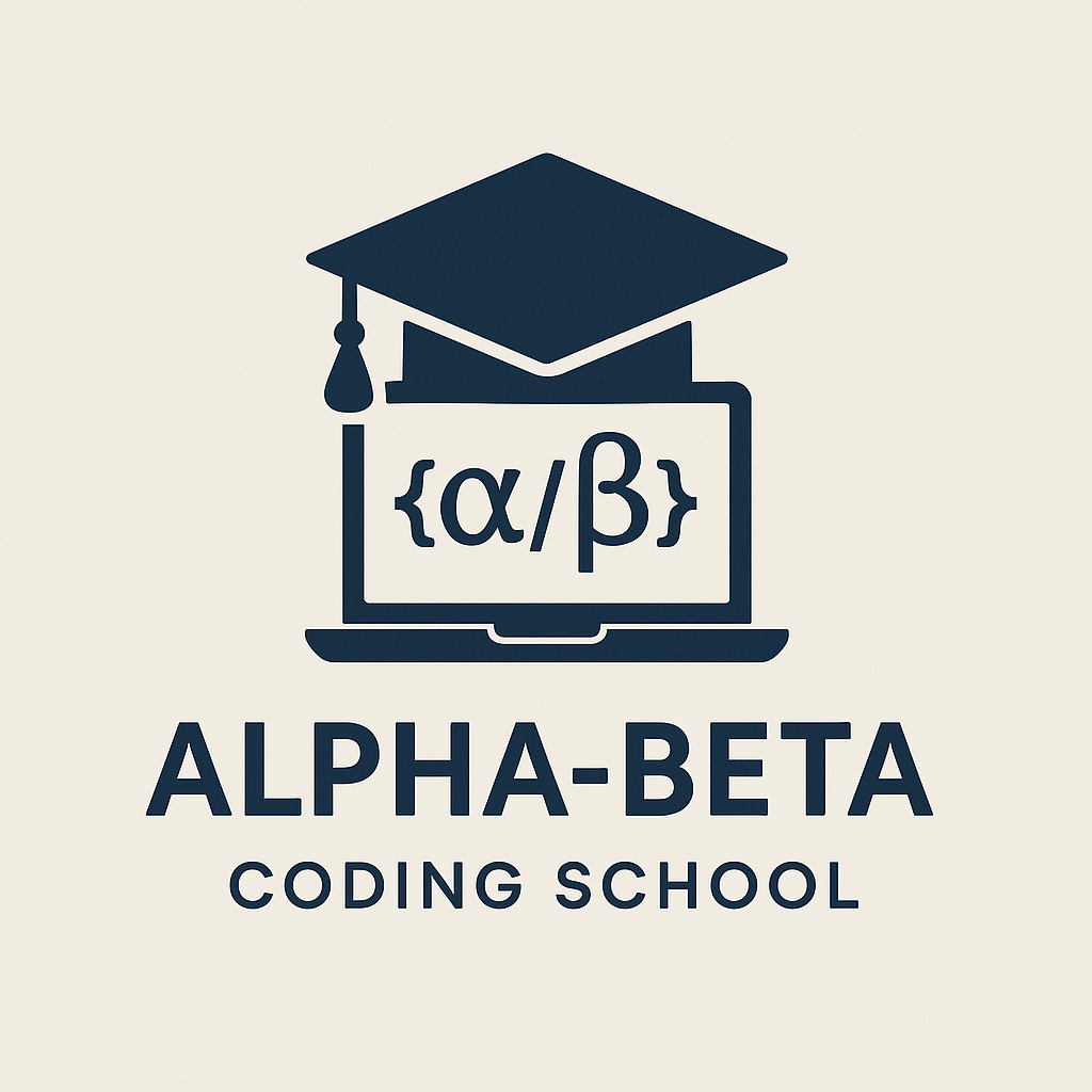 Alpha-Beta Coding School Logo
